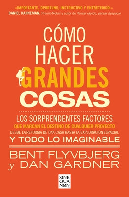 Paperback of Cómo Hacer Grandes Cosas / How Big Things Get Done by Ediciones B, featuring the book cover with title and design elements.