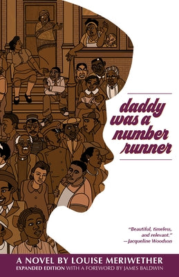 Paperback of "Daddy Was a Number Runner" 55th Anniversary Edition by Feminist Press, showing the book cover with title and edition details.
