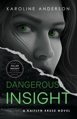 Paperback novel titled Dangerous Insight by Flare Books, featuring a dark cover with intriguing artwork.