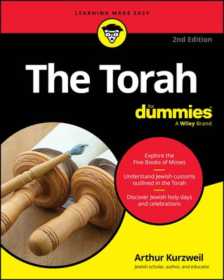 Paperback copy of "The Torah for Dummies" by For Dummies, featuring the book cover with title and author on the front.