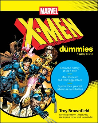 Paperback of X-Men for Dummies by For Dummies, featuring the book cover with title and character illustrations.