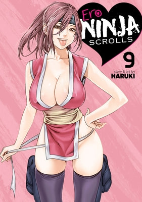 Ghost Ship Ero Ninja Scrolls Vol. 9 paperback comic book with illustrated cover art featuring ninja themes.