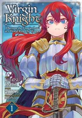 Paperback manga volume of Virgin Knight: I Became the Frontier Lord in a World Ruled by Women, featuring cover art from Ghost Ship.