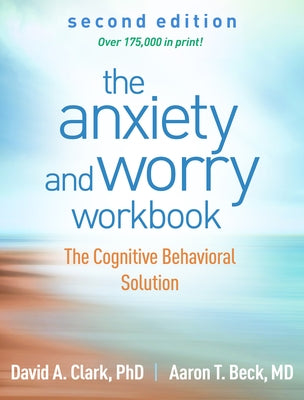 Paperback of The Anxiety and Worry Workbook by Guilford Publications, showing the cover with title and author information.