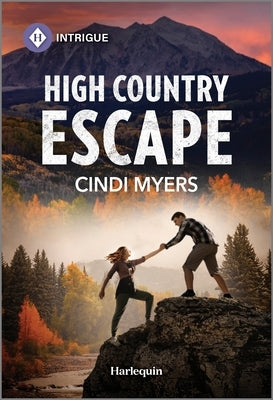 Mass market paperbound of High Country Escape by Harlequin Intrigue, featuring a scenic mountain landscape on the cover.