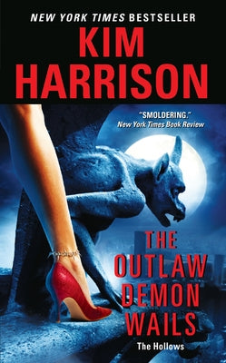 Cover image of the paperback novel The Outlaw Demon Wails by Harper Voyager featuring dark, mystical artwork with a demon figure.