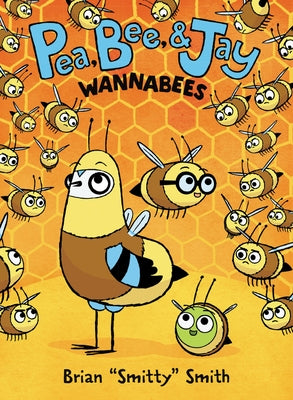 Paperback graphic novel "Pea, Bee, & Jay #2: Wannabees" by Harperalley featuring colorful illustrated cover with characters.