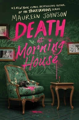 Paperback of "Death at Morning House" by HarperCollins featuring a book cover with dark and mysterious artwork.