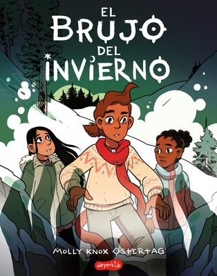 Paperback of El Brujo de Invierno, Midwinter Witch Spanish Edition by HarperCollins, featuring the book cover with artwork and title.