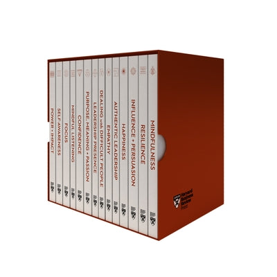 Set of 14 paperback books from Harvard Business Review Press's Emotional Intelligence Series, titled HBR Emotional Intelligence Ultimate Boxed Set.