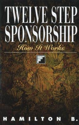 Paperback book titled "Twelve Step Sponsorship: How It Works" by Hazelden Publishing, showing the cover with title text.