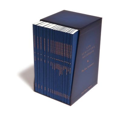 Holman Bibles CSB Scripture Notebook New Testament set in paperback with titled covers and scripture pages for note-taking.