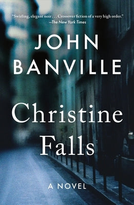 Paperback of Christine Falls novel by Holt Paperbacks featuring a cover image with dark and moody artwork.