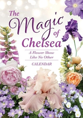 Paperback calendar book titled "The Magic of Chelsea" by How2books, featuring colorful cover art and calendar pages inside.