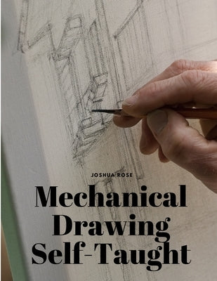 Paperback mechanical drawing self-taught book by Ideal Booking with a plain cover and title.