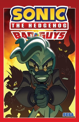 Paperback of Sonic the Hedgehog: Bad Guys by IDW Publishing showing the book cover with colorful Sonic characters.