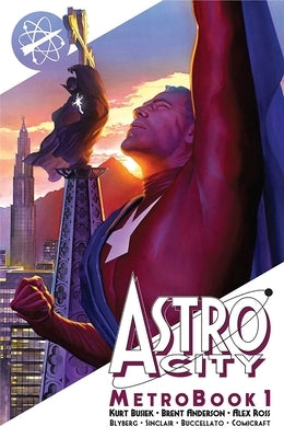 Astro City Metrobook Volume 1 paperback comic book by Image Comics featuring cityscape and superhero artwork.