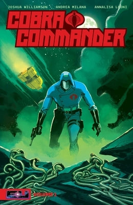 Paperback comic book titled "Cobra Commander Volume 1: Determined to Rule the World" by Image Comics with cover art featuring Cobra Commander.