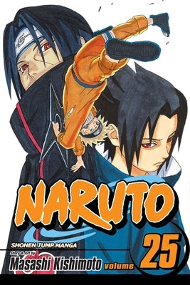 Paperback Naruto Vol. 25 manga book by Viz Media with colorful cover art featuring Naruto Uzumaki.