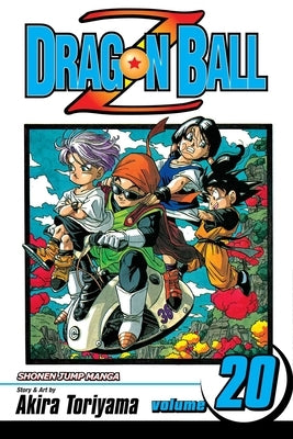 Paperback Dragon Ball Z Volume 20 manga by Viz Media, featuring colorful cover art with characters in dynamic poses.