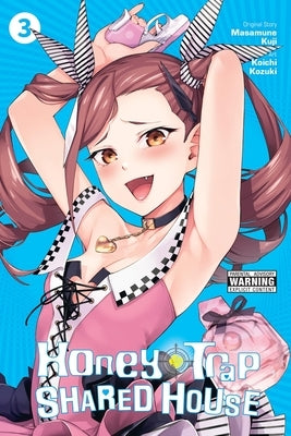 Paperback of Honey Trap Shared House, Vol. 3 by Yen Press, featuring cover art of the manga series.