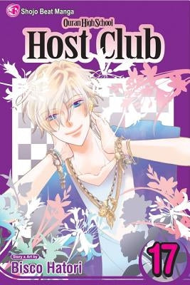 Paperback of Ouran High School Host Club, Vol. 17 by Viz Media featuring colorful manga cover art with characters and title text.