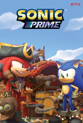 Paperback of Sonic the Hedgehog: Sonic Prime, Vol. 3 comic book by IDW Publishing featuring Sonic on the cover.