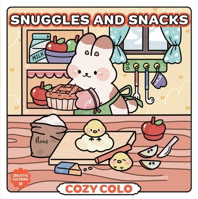 Paperback of "Snuggles and Snacks" by Union Square Gift, featuring cozy illustrations on the cover.