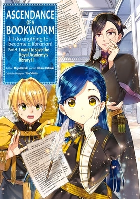 Paperback manga volume 2 of Ascendance of a Bookworm Part 4 by Jnc, featuring colorful cover art with characters from the series.