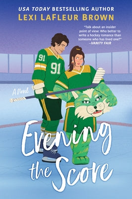 Paperback of "Evening the Score" romance novel by Mira Books featuring a colorful cover with a playful, flirty design.