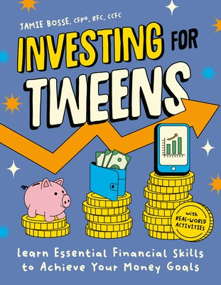 Paperback book titled "Investing for Tweens" by Zeitgeist Young Adult, featuring colorful cover art on a plain background.