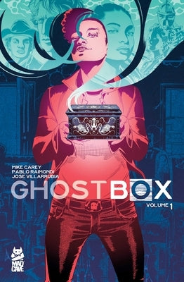 Paperback Ghostbox comic book by Mad Cave Studios featuring dark, ghostly illustrations on the cover.