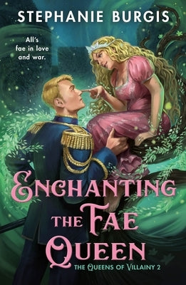 Paperback book titled "Enchanting the Fae Queen" by Bramble with a fantasy-themed cover illustration.