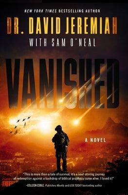 Paperback of Vanished by Thomas Nelson, featuring the book cover with title and author on a clean background.