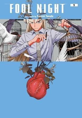 Paperback of Fool Night, Vol. 9 manga by Viz Media, featuring cover art with characters in dynamic action poses.