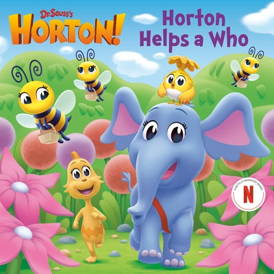 Paperback of Horton Helps a Who by Dr. Seuss, published by Random House Books for Young Readers, showing colorful illustrated cover.