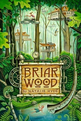 Paperback edition of Briarwood by Dcb Young Readers, showing the front cover of this young adult fantasy novel.