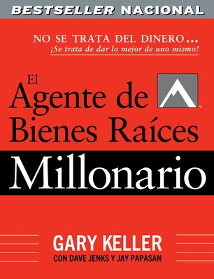 Paperback of El Agente de Bienes Raíces Millonario by Kellerink, featuring the book cover with title and author details.