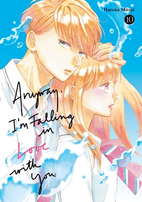 Paperback manga book "Anyway, I'm Falling in Love with You" by Kodansha Comics, showing the cover with colorful artwork.
