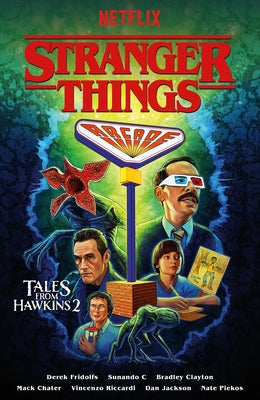 Paperback graphic novel "Stranger Things: Tales from Hawkins 2" by Dark Horse Books featuring illustrated cover art.