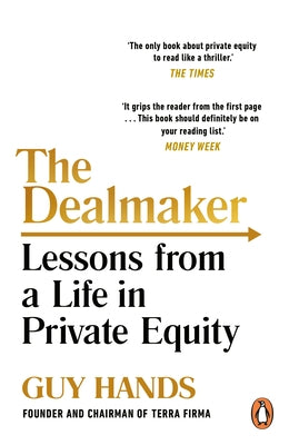 Paperback of The Dealmaker by Cornerstone, showing the book cover with title and author, on a plain background.