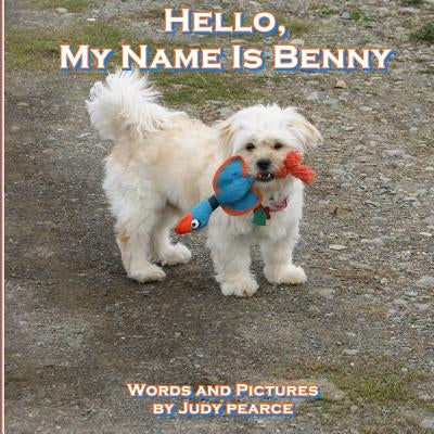Paperback "Hello, My Name Is Benny" by Createspace Independent Publishing Platform with a colorful cover illustration.