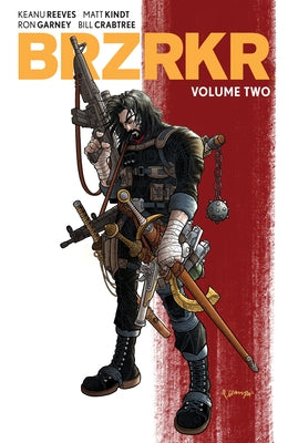 Paperback of Brzrkr Vol. 2 comic book by Boom! Studios featuring dynamic cover art and bold title text.