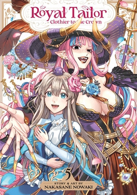 Paperback of Royal Tailor: Clothier to the Crown Vol. 5 manga by Seven Seas, featuring detailed cover art of a royal tailor scene.