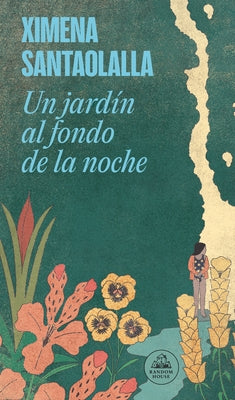 Paperback book titled "Un Jardín Al Fondo de la Noche" by Literatura Random House, showing the cover with dark, artistic design.