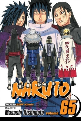 Paperback Naruto Vol. 65 manga book by Viz Media featuring Naruto Uzumaki on the cover.