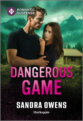 Mass market paperback of Dangerous Game by Harlequin Romantic Suspense featuring a mysterious, suspenseful cover design.