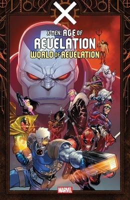 Marvel Universe X-Men: Age of Revelation paperback book featuring cover art with X-Men characters from the World of Revelation series.