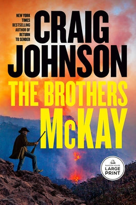 Paperback of The Brothers McKay: A Longmire Mystery by Random House Large Print Publishing, showing the front cover with title and author.