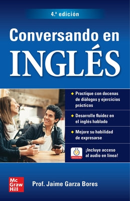 Paperback of Conversando En Inglés, Cuarta Edición by McGraw-Hill Companies, showing the front cover with title and author.